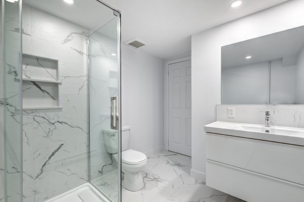 Basement Bathroom Construction in Norwalk