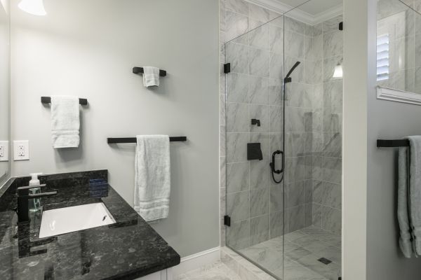 Granite Shower Installation in Norwalk