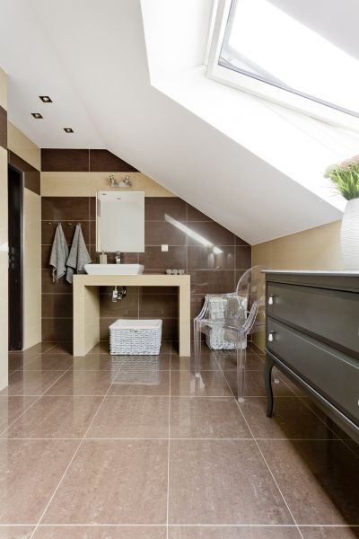 Attic Bathroom Installation in Norwalk